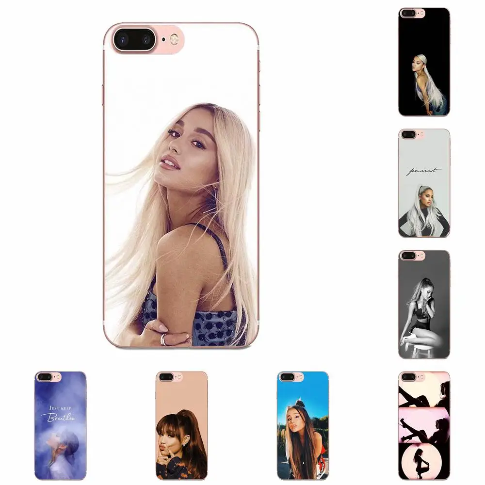 Кота Ar Ариана Гранде Новинка Fundas iPhone х ТПУ Мода для Huawei Honor 4C 5A 5C 5X6 6A 6X7 7A 7C 7X8 8C 8S 9 10