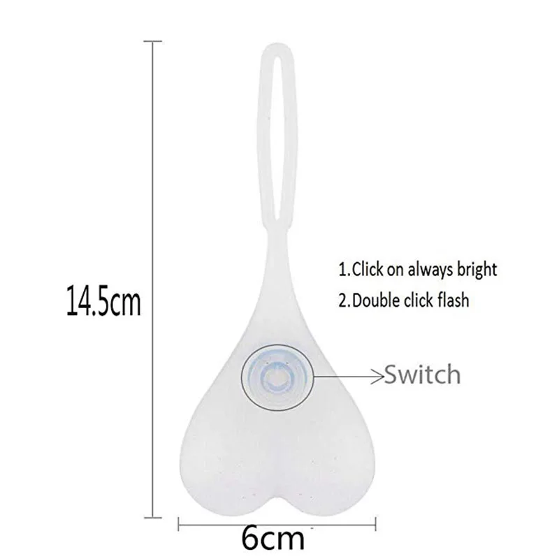 Clearance Cycling Egg Tail Creative Bike Waterproof Night Essential LED Red Warning Lights Bicycle Seat Back Lamp 2