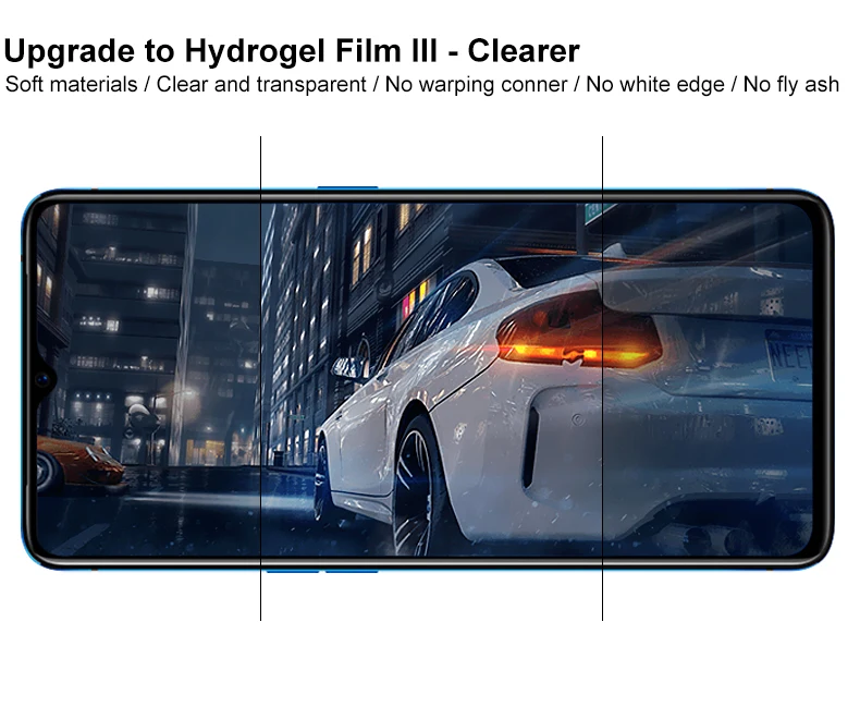 Imak Hydrogel III 3 пленка для Realme X2 Pro защита экрана полное покрытие Задняя Передняя Задняя мягкая защитная пленка не стекло