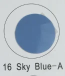 16.sky blue-A 1 лист 25 см x 100 см ПУ теплопередача Винил для термопресс машина теплопередача виниловая резка плоттерпленка - Цвет: 16.sky blue-A