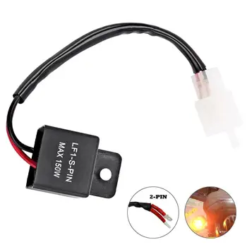 

Motorcycle Indicator Relay Flasher Relay LED independent Motorcycle Indicator Relay Flasher Relay 2Pole 12V 150W Indicator Relay