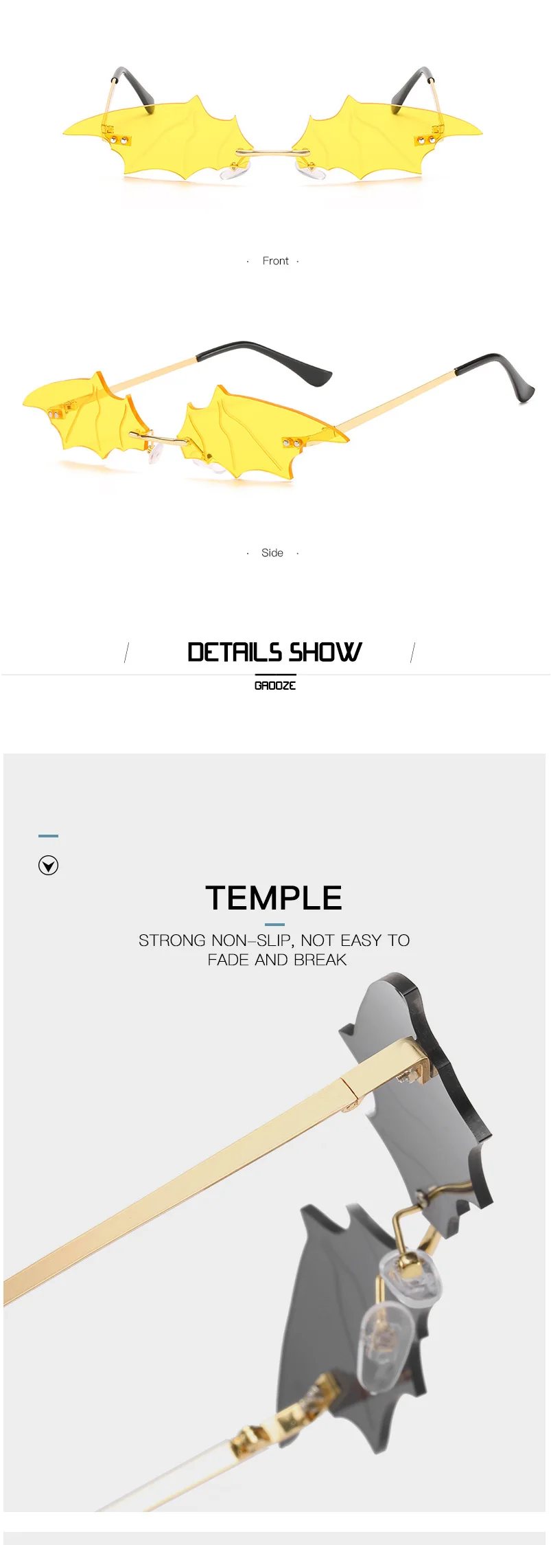 新款个性蝙蝠太阳镜欧美夸张造型无框切边墨镜女跨境外贸眼镜---阿里巴巴-1688_07