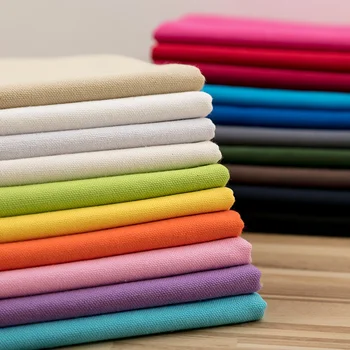 

100% Cotton Canvas Fabric Suitable For Canvas Bags And Curtains Sofa Cushion Pillow Cover Accessories Decoration TJ0322