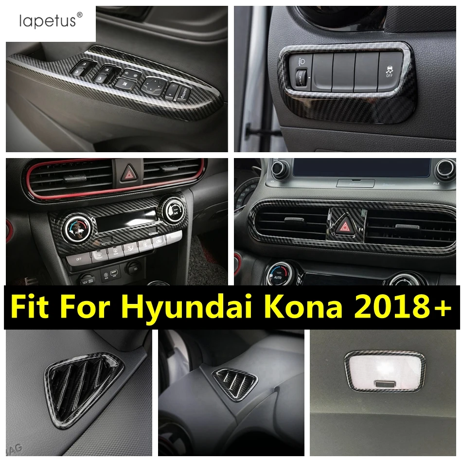 Отделка салона рулевого колеса для Hyundai Kona комплект ремонта-2018 углеродное