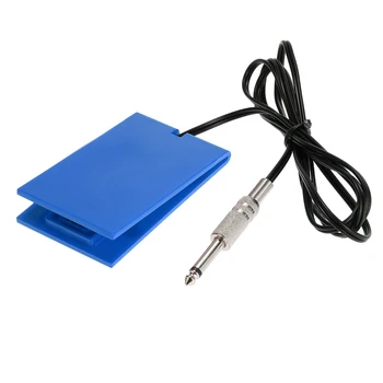 

1Pc Tattoo Power Supply Foot Pedal Tattoo Footswitch For Tattoo Switch Controller Tattoo Art Equipment Accessories Blue