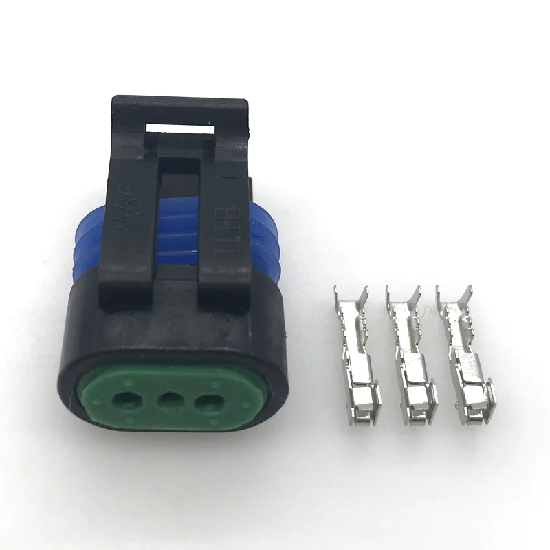 

5 sets 3 pin Delphi GM Waterproof Auto Sensor Connector Electrical Housing Plug 12162182 12162185 For Ford
