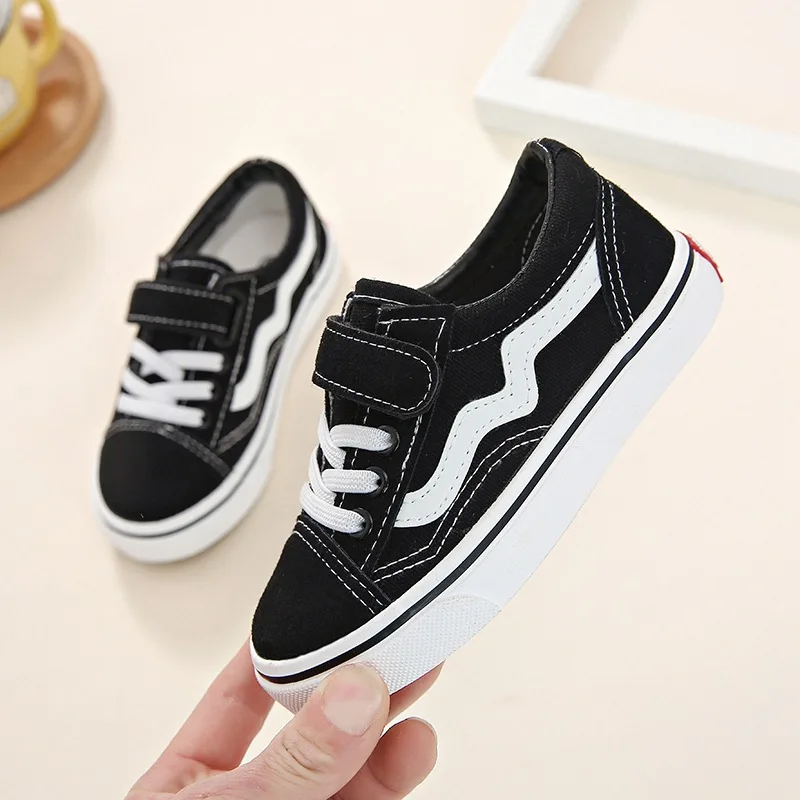 

Children Canvas Vulcanized Shoes Boys Sneakers Quality Girls Shoes New Spring Autumn Fashion Sneakers Kids Casual Shoes Footwear