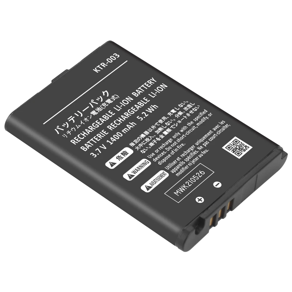 Bateria para a Nova Bateria de Nintendo 3ds N3ds Peças Ktr003 1400mah - Image 4