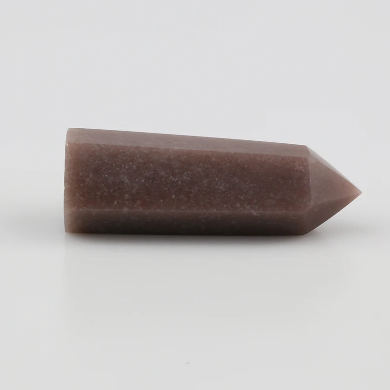 Natural Purple Strawberry Quartz Crystal Wand Healing Gem Stone Rock Hexagon Obelisk Point Mineral Specimen Feng Shui Home Decor