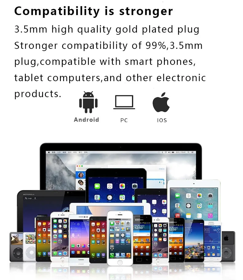 BINGDOW в ухо провод гарнитура для huawei телефон Xiaomi гарнитуры с микрофоном проводной 3,5 мм наушники fone de ouvido audifono iphon