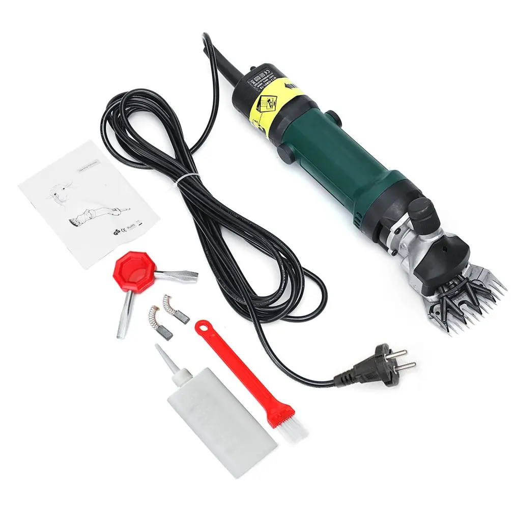 

Electric Animal Clippers Shears Wool Scissor Sheep Alpaca Llama Goat Shears Animal Hair Cutter for Shearing Grooming Livestock