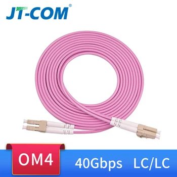 

OM4 40Gbps 100G Fiber Optic Patch Cord LC-LC 1m 2m 3m 5m 10m 15m 50/125 2mm 2 core Multimode Duplex Fibra optic patch Cable
