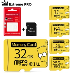 Carte mémoire Flash Ultra SD/TF, 16 go/8 go/32 go/64 go/128 go/256 go/128 go, mini SD, TF, pour téléphone, haut parleurs et Robot 