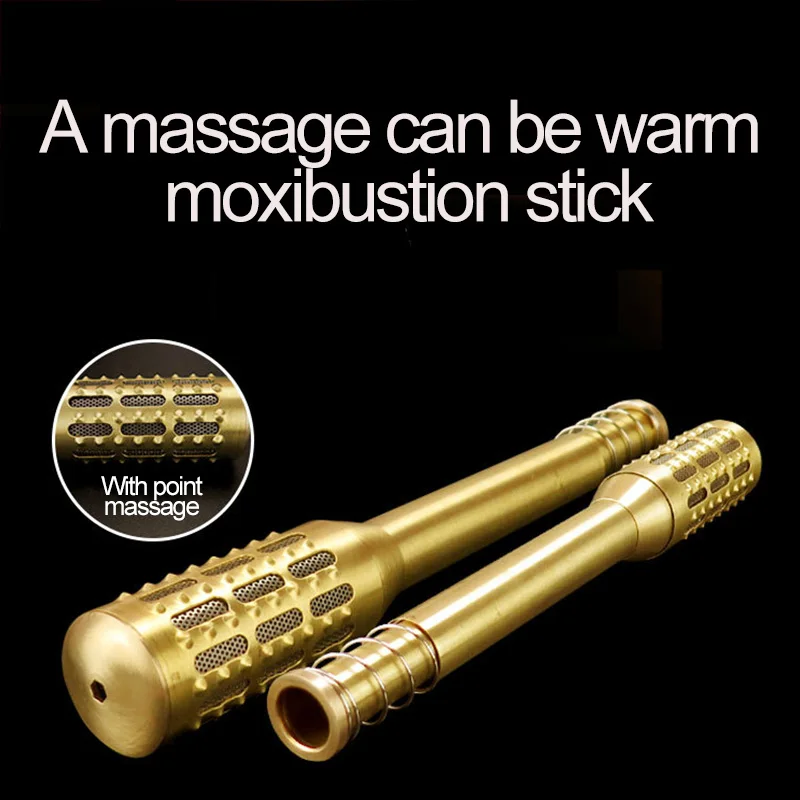 

Chinese medicine moxibustion Moxa Stick Heat Conduction Warm Moxibustion Smoked Wormwood Strips + Massage Effect Pure Moxa Stick