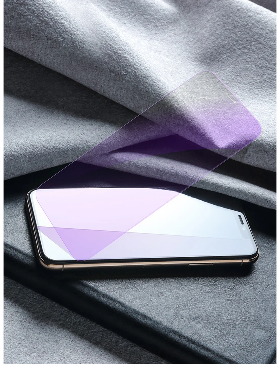 Benks OKR Tempered Glass Film 0.3mm For iPhone 11 Pro Max Full Cover Anti Blue Screen Protector AGC 9H Bubbles Free Glass Front (15)