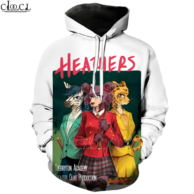 

CLOOCL Newest Cartoon Anime BEASTARS Hoodies For Women Mens Hoodie 3D Print Fashion Hoody Pullover Hip Hop Hooded Sweatshirt