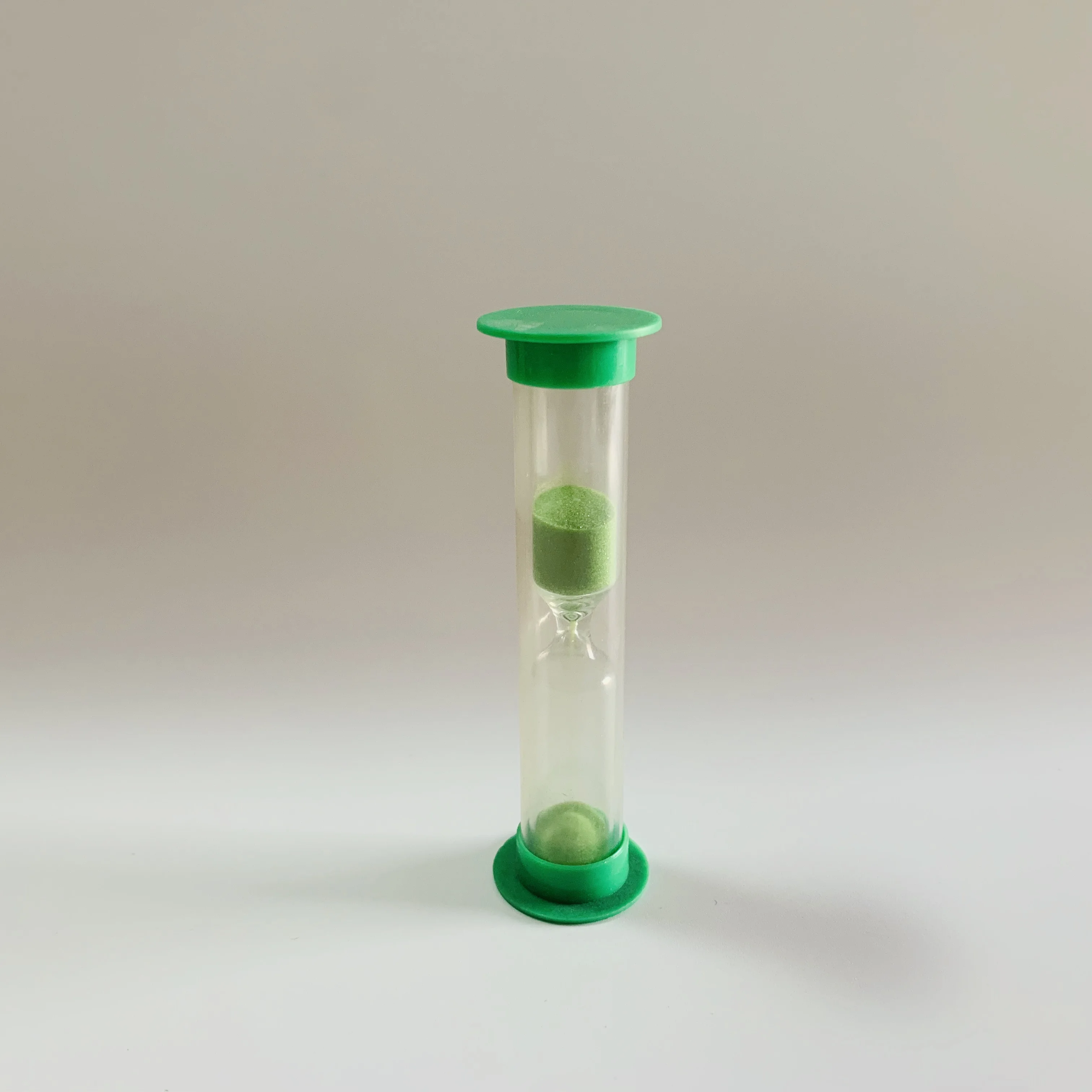 Green Пластиковый песочный таймер, пластиковые песочные часы, 30 секунд песочный таймер с белым песком - Цвет: Green