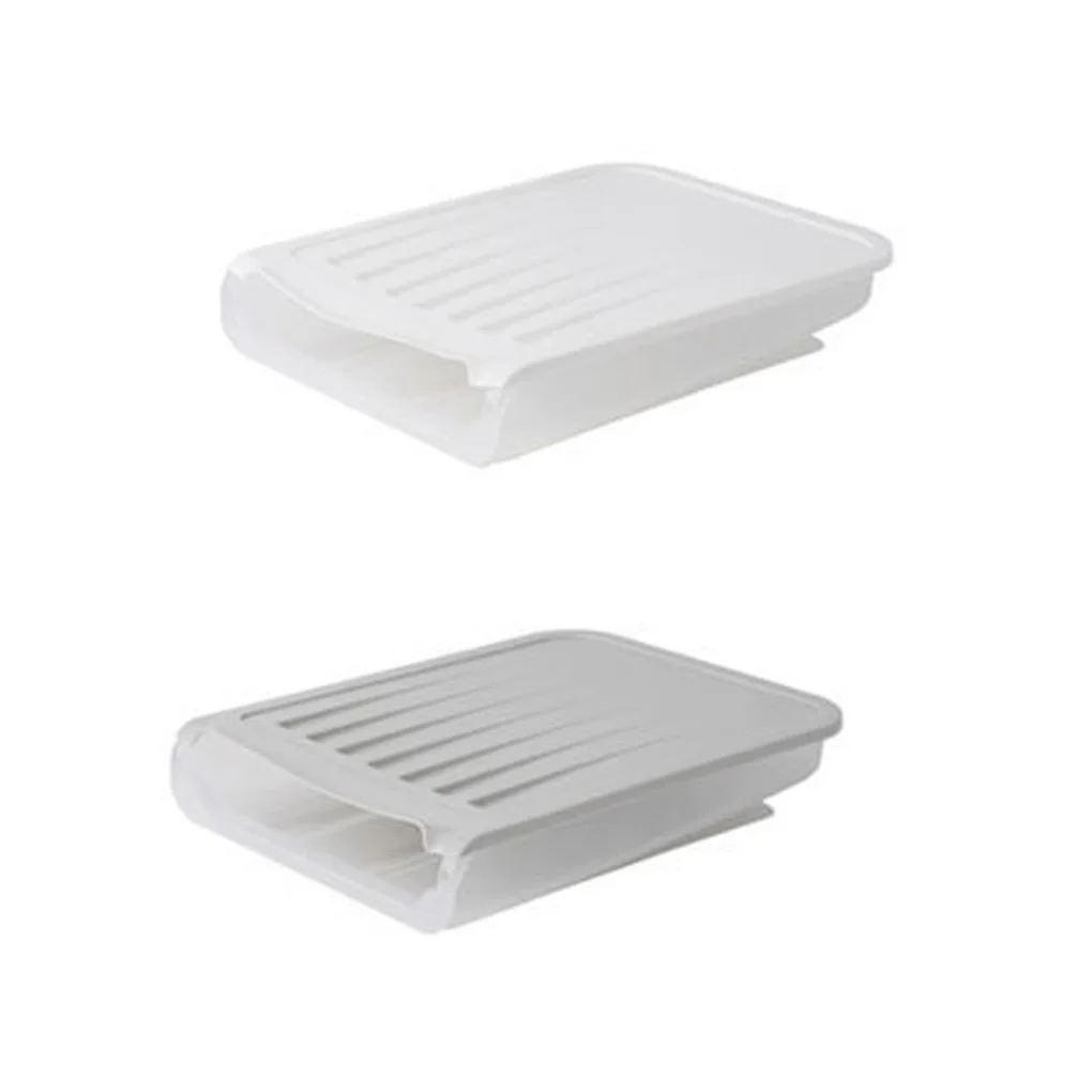 Держатель для яиц на 18 ячеек автоматическая прокрутка контейнер хранения