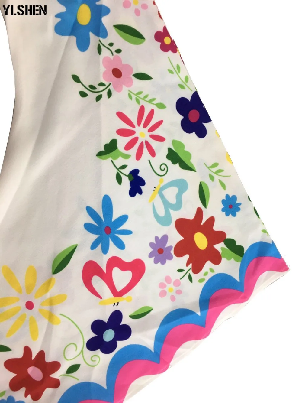 White African Dresses for Women 2019 Fashion Robe Boubou Africain Long Dress Butterfly Print Basin Riche Dashiki African Clothes 10