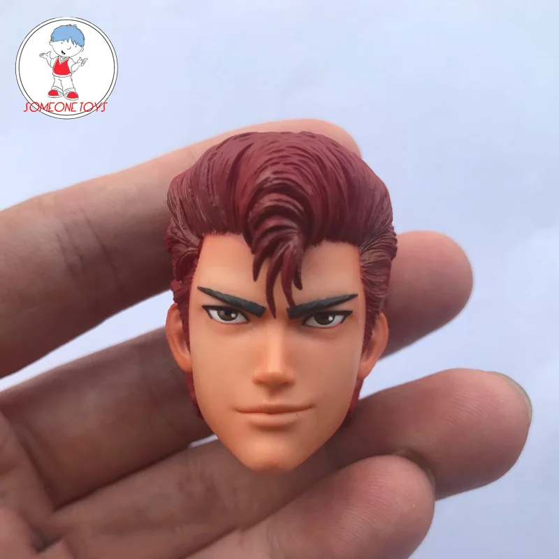

1/6 Scale Cartoon Hanamichi Sakuragi SLAM DUNK Head Sculpt for 12 Inches Action Figure