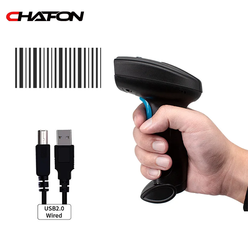 CHAFON 1D штрих-кодов Сканер считыватель Поддержка EAN-8/13 Проводной USB мобильный