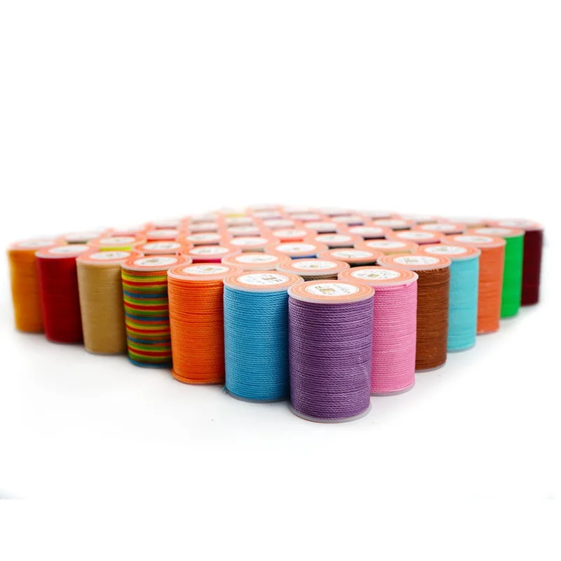 0.65mm DIY Leathercraft Sewing Hand Wax Threads Jewelry Making Hilos Para  Coser High Strength Quality Polyester Fiber 2020NEW - AliExpress