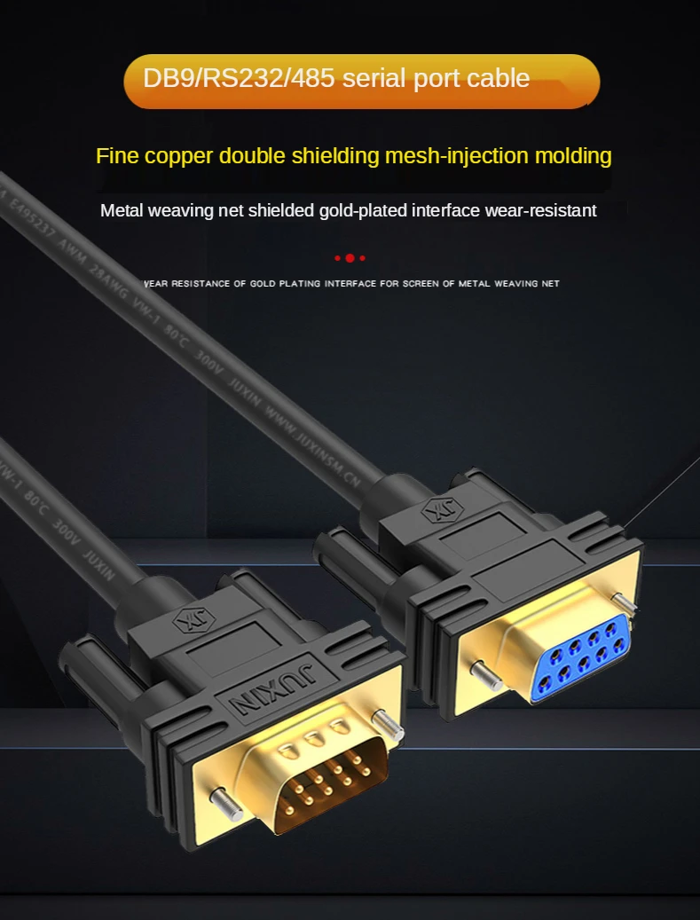 Lot De 10 Connecteurs DB9 Mâle RS232 - 9 Broches, à Souder (Port Série)