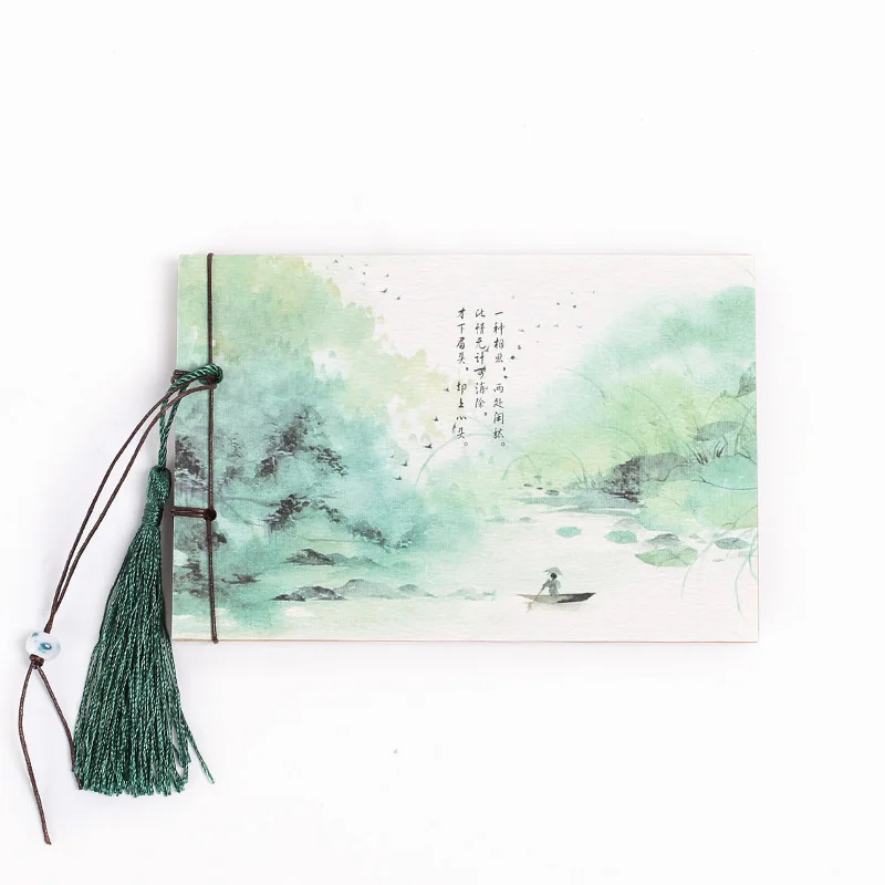 Китайский стиль винтажный дневник Канцтовары офисный школьный ежедневник Ретро Ноутбук Sketchbook подарок для детей - Цвет: 9