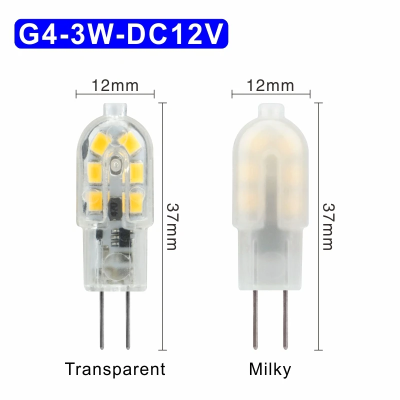 Vente chaude SMD 3014 G4 110V 3W 4W 5W 6W Lampe en cristal de maïs de  lumière LED 12vacdc 220V G4 de l'ampoule LED - Chine G4 LED lampe, ampoule  de LED