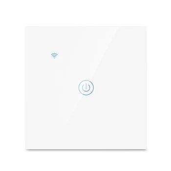 

EU Standard Tuya/Smart Switch Wall Light Switch WiFi Single live line for application without neutral wire