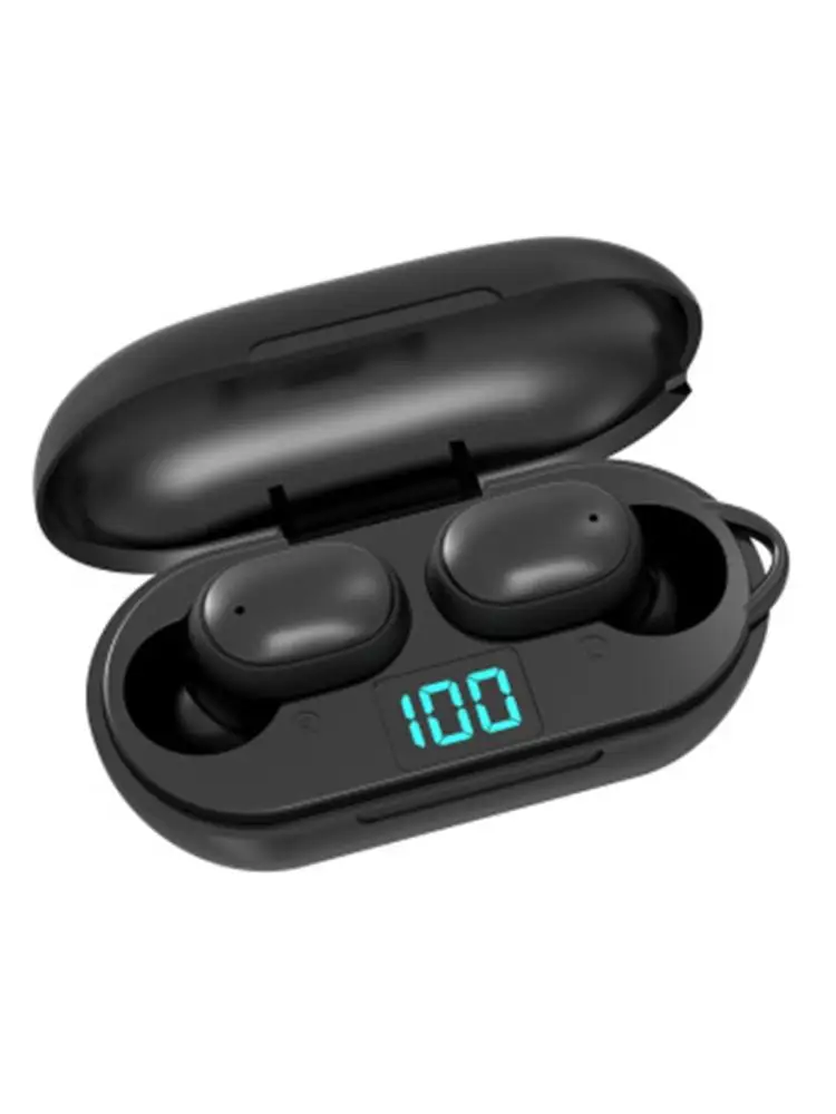 H6 Wireless Bluetooth 5 0 TWS Mini Earbuds Digital Display Handsfree Headset B95C