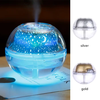 

Air Humidifier Aromatherapy Diffuser Ultrasonic Humidifier 500ml USB Charging Portable Fashion Exquisite Mist Maker Room Decor
