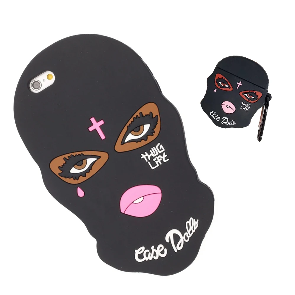 

Masked Goon Bundle Cover For Airpods Case for iPhone XS Max XR X 6 6S 7 8 Plus