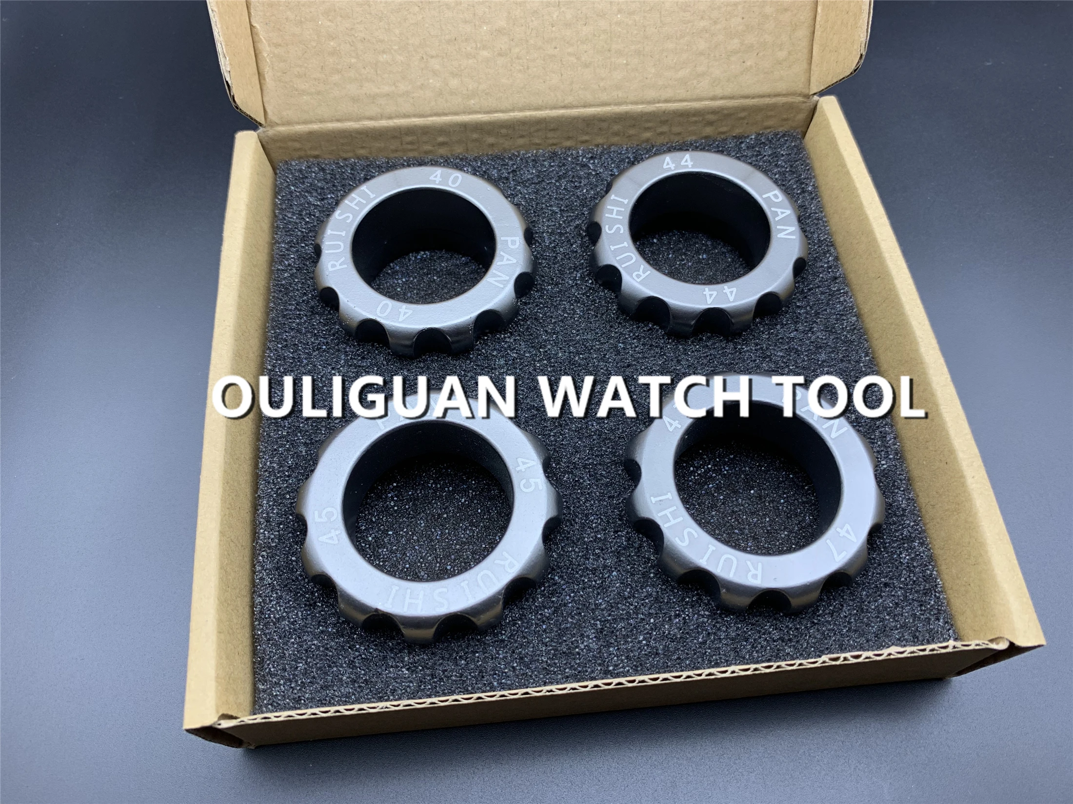 

4Pcs Watch Case Screw Back Opener Removal Tool Special Case Opener Die Watch Repair Tools for PAN Watch 40MM 44MM 45MM 47MM