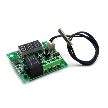 

DC 12V W1209 LED Digital Thermostat Temperature Control Thermometer Thermo Controller Switch Module Waterproof Case Acrylic Bo