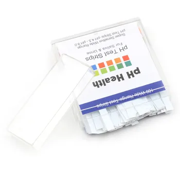 

100 Strips Test Paper Precision PH Human Acid Test Paper 4.5-9.0 Two-color Urine Saliva Preparation 6.7x8.7x1.1cm