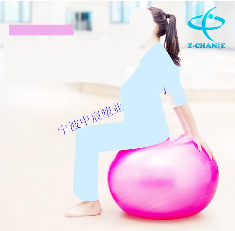 Extra-large Yoga Ball Thick Explosion-Proof PVC Fitness Sports Elastic Ball Dance Massage Gymnastics Pilates Ball