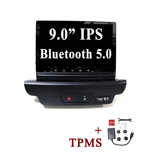 with External TPMS YAZH 2 Din 9," ips Android 9,0 пирог автомобиля головное устройство для KIA Ceed с SWC/4 K видео/встроенное зеркало-Ссылка для Apple/Androd - Цвет: with External TPMS