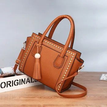 

2020 New Vintage Women Bags Designer Handbags PU Leather Shoulder Bags Crossbody Ladies Top-handle Bag Hollow out Tote
