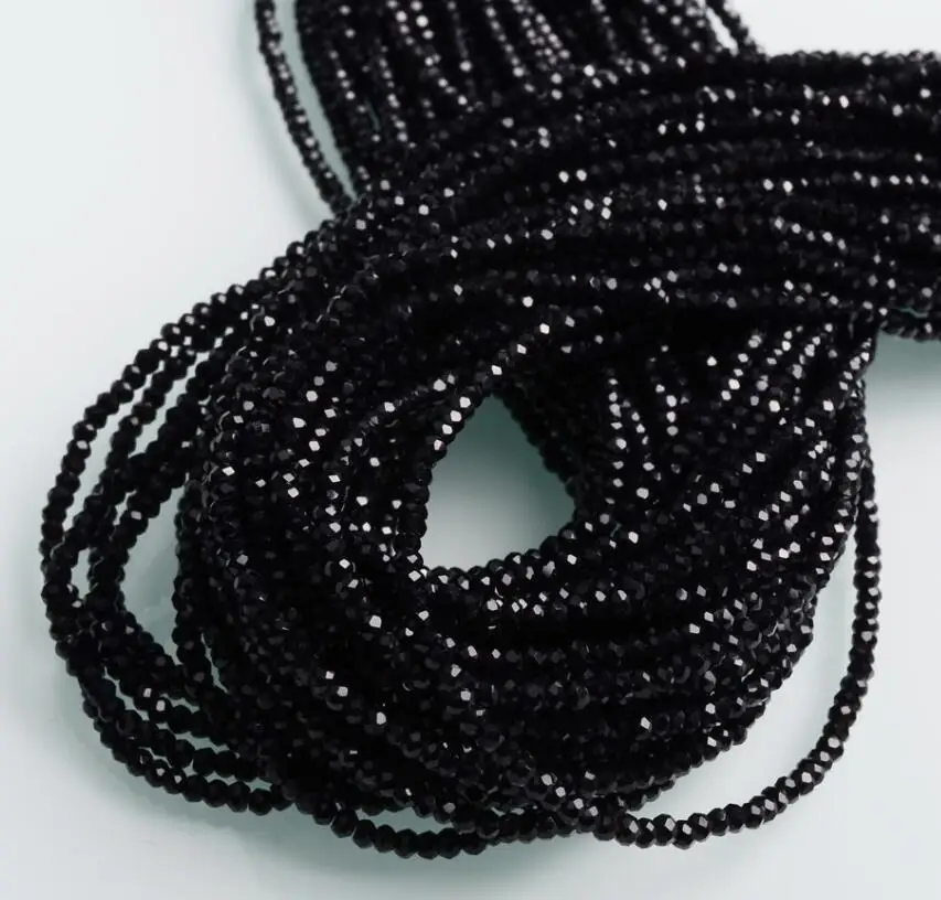 1mm/150-160pcs/strand 2mm/180-190pcs/strand Crystal Rondell Faceted Glass Beads Small Beads Sead Beads for Jewelry Making Diy 1mm/150-160pcs/strand 2mm/180-190pcs/strand Crystal Rondell Faceted Glass Beads Small Beads Sead Beads for Jewelry Making Diy