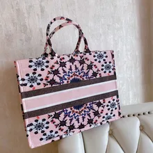 Брендовые новые женские холщовые сумки с цветочным принтом, высокое качество, женские большие сумки, женские сумки для покупок