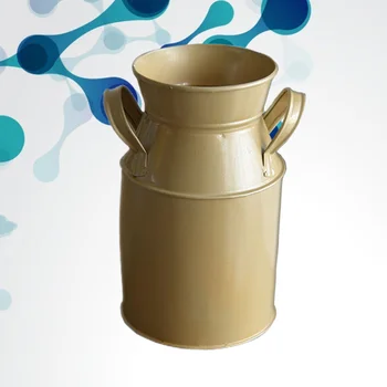 

1PC Flower Bucket Vintage Dried Flower Arrangement Bucket Pot Vase