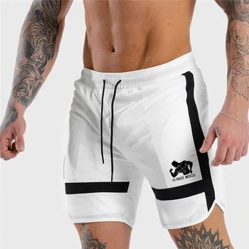 

2020 new men patchwork shorts men casual shorts specials Knee length quick-drying men summer shorts fashion print short pants