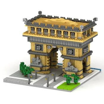 

Architecture Series Paris France Arc De Triomphe Collection Building Blocks Sets Bricks Classic City Skyline Model Kids Toys