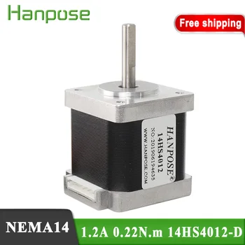 

Nema14 Stepper Motor 35 Series motor 35BYGH 1.2A 0.22N.M 4 lead 14HS4012 motor for for 3D Medical machinery accessories