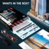 CubicFun 3D Metal Puzzles For Kids Adults LED San Francisco City Architecture Model, Golden Gate Bridge,555 California Street 6