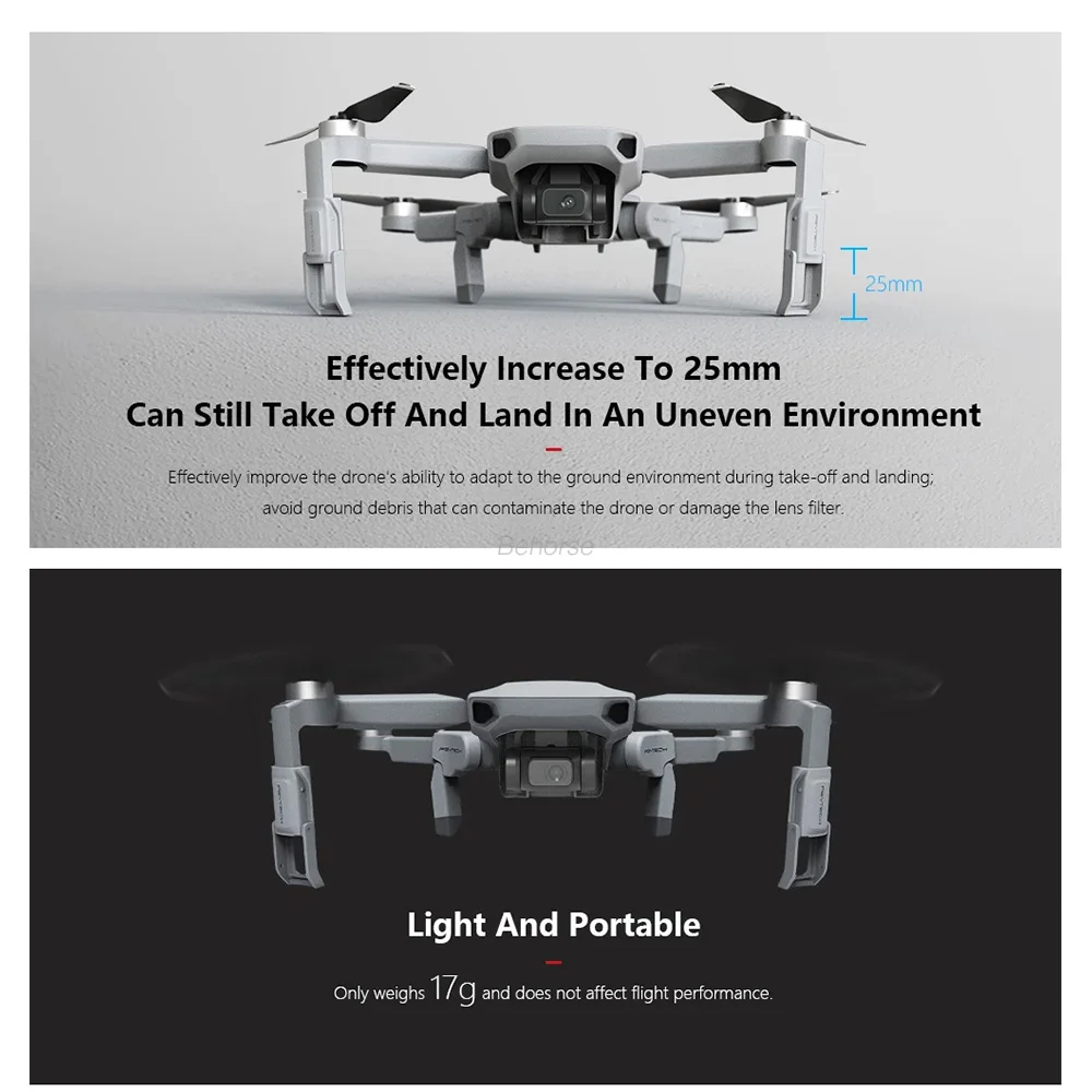 Ножка шасси PGYTECH для Mavic Mini Drone Skid усиленные амортизирующие стабилизаторы ножка для DJI Mavic Mini АКСЕССУАРЫ