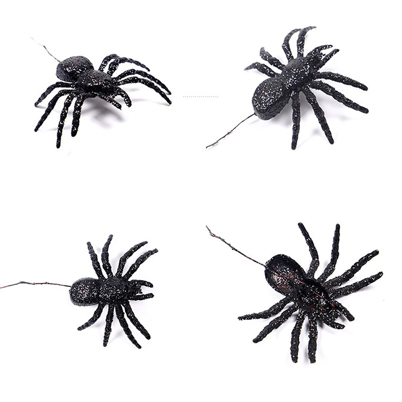 Искусственный призрак ручной реквизит для фотосессии блеск 3D искусственный паук призрак украшения на Хэллоуин праздничные вечерние украшения