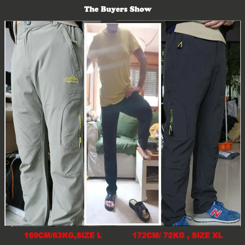 NUONEKO Stretch Hiking Pants Men Summer Breathable Quick Dry Outdoor Pants Mens Mountain Climbing Fishing Trekking Trousers PN44 men hiking pants