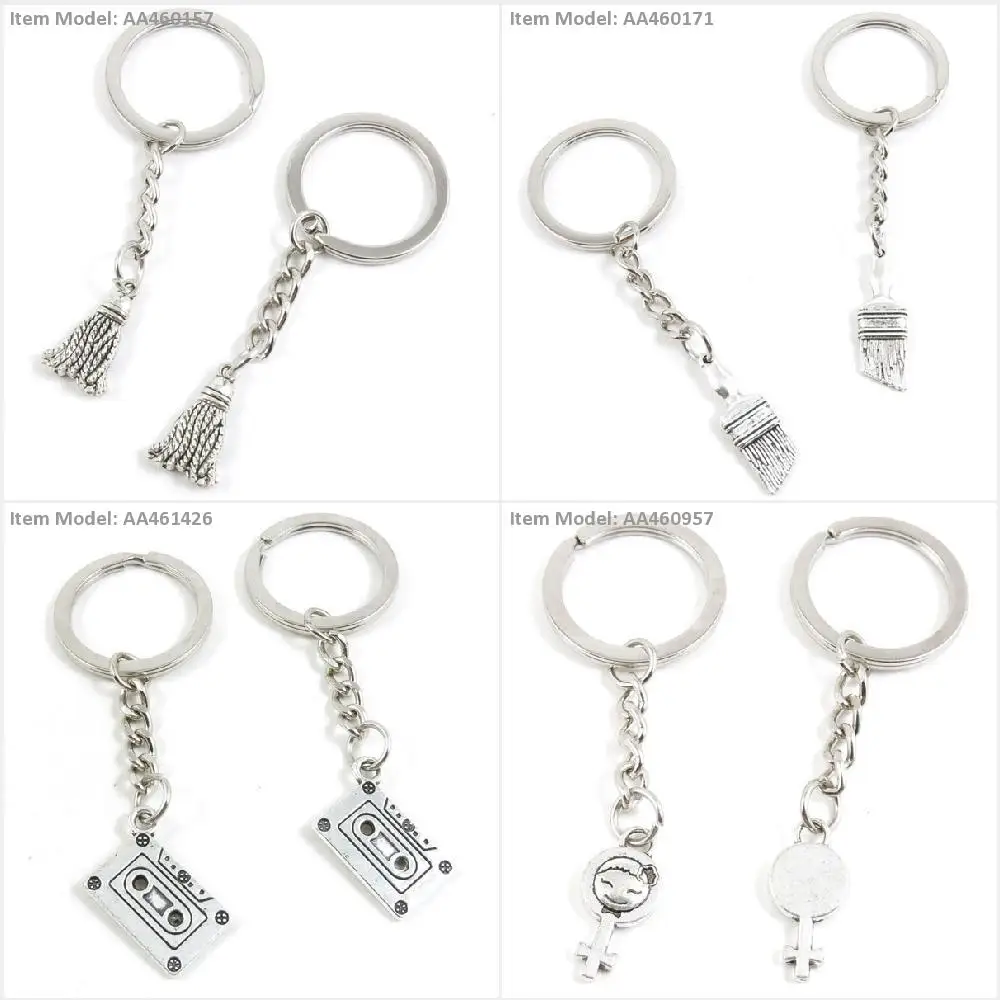 SING F LTD 2 X Black Key Finder Locator Sound Control Flashing Beeping Keys Chain with LED